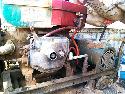 道里单杠柴油机发电机出租